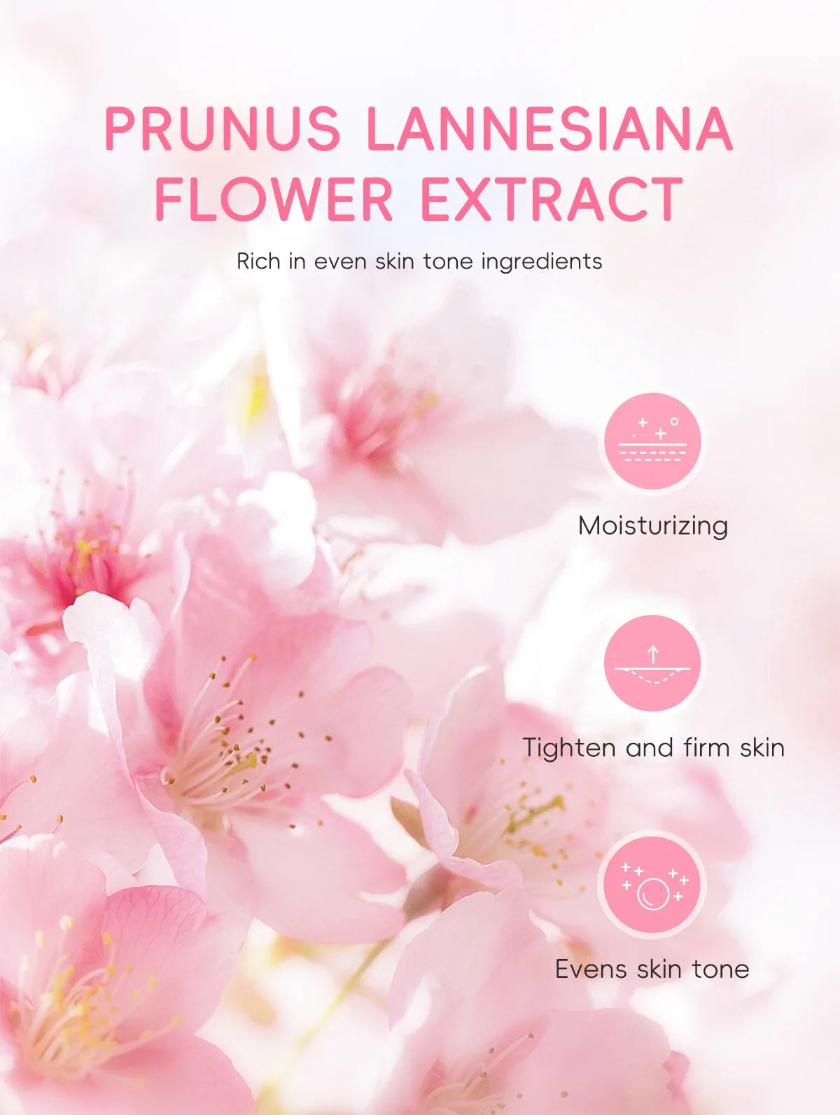 3pcs/set Sakura Skin Care Sets Face Cream Serum Eye Cream Face Beauty Products for Women Daily Moisturizing Skin Care Products
